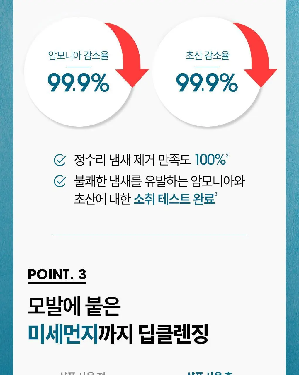 [지성두피 & 쿨링] 클로란 아쿠아민트 딥클렌징 쿨링 샴푸 400ml 상세페이지 7